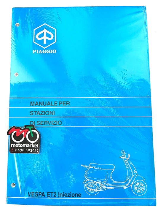 Manuale di servizio Piaggio Vespa ET2 50cc iniezione