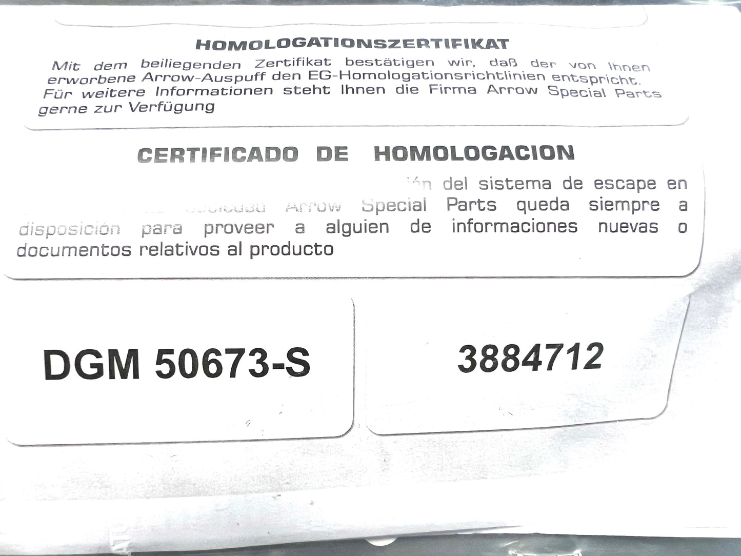 Marmitta Giannelli Fire Ciao omologata art.30508