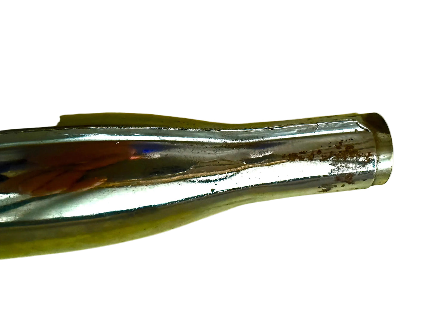 Marmitta TZ ciclomotore epoca D.28mm L.57cm