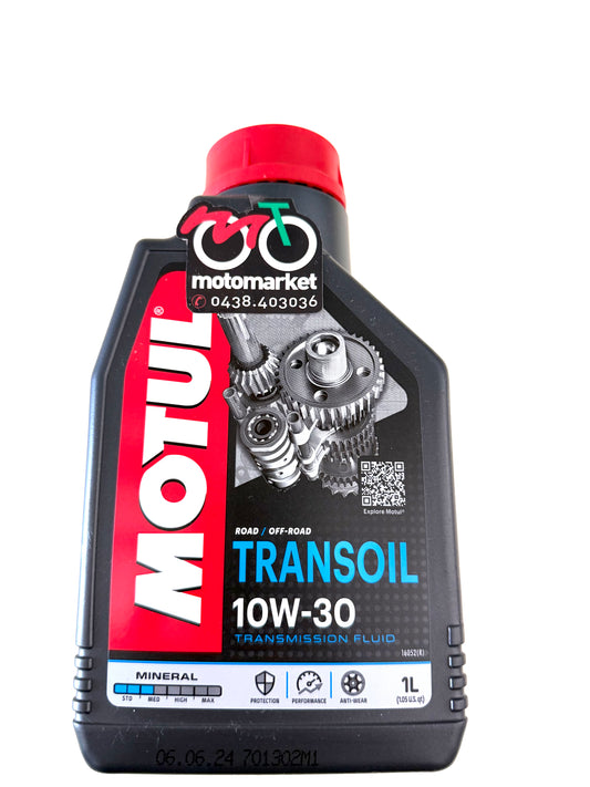 Olio Motul Transoil 10W30 da cambio per motori 2 tempi