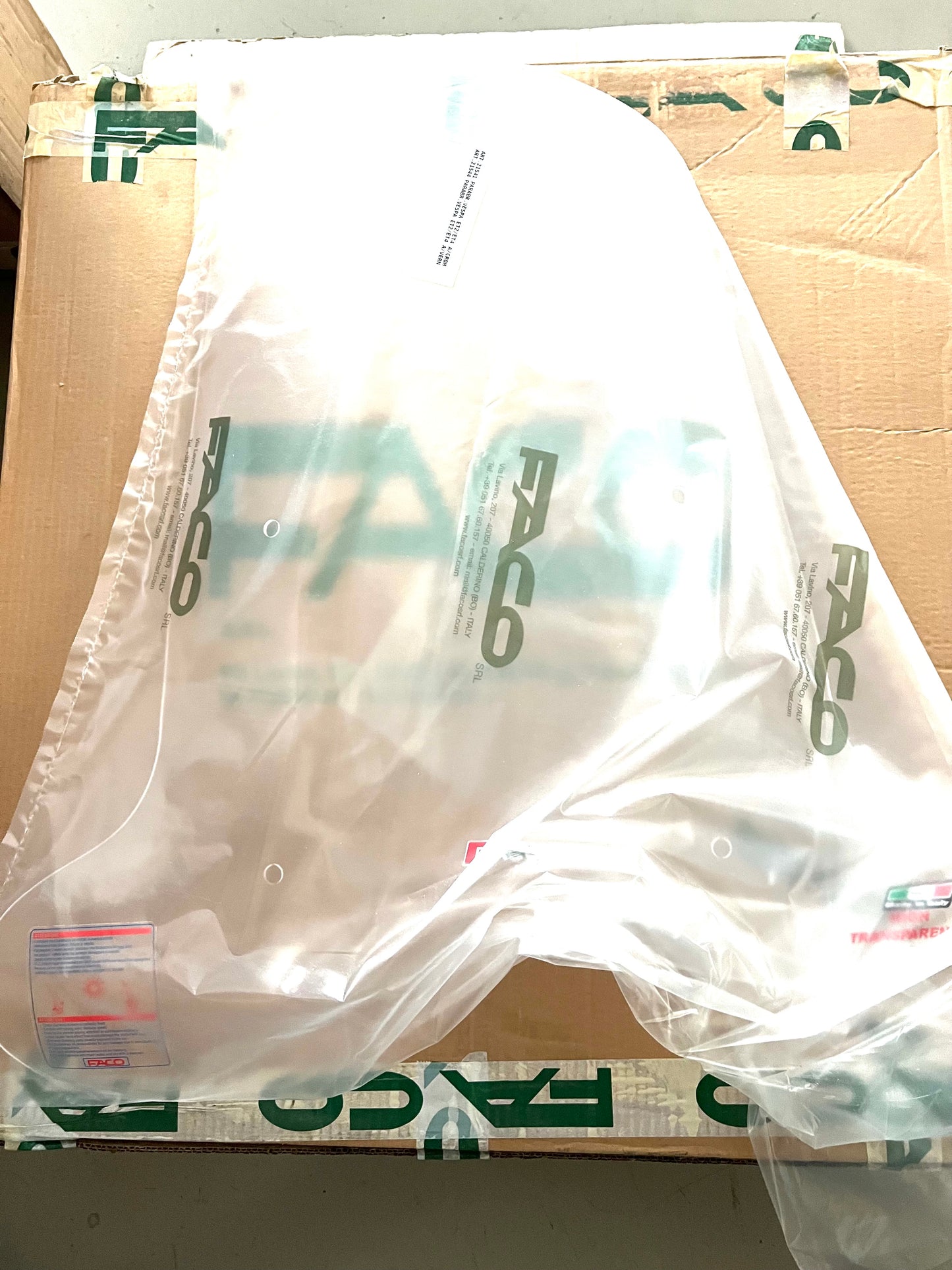 Paravento con attacchi Piaggio Vespa ET2 50cc-ET4 50-125cc