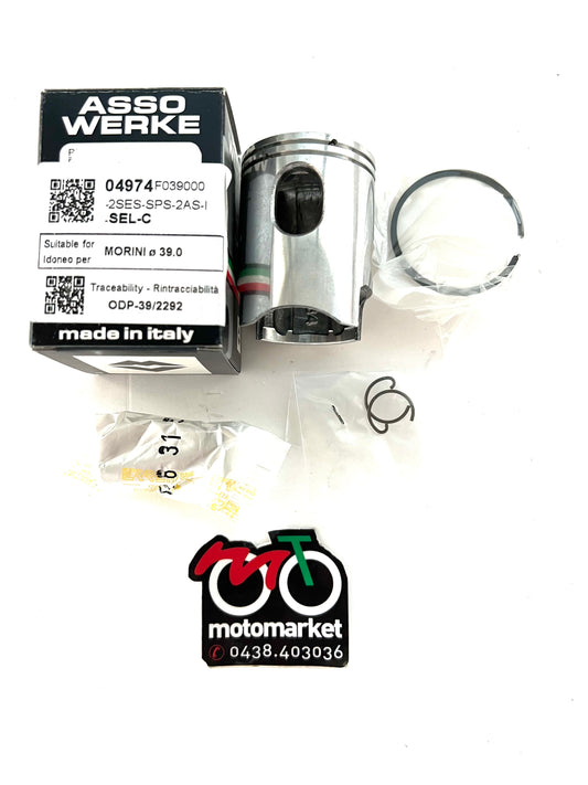 Pistone Asso Franco Morini GS-GSA D.39 sigla C art.4974