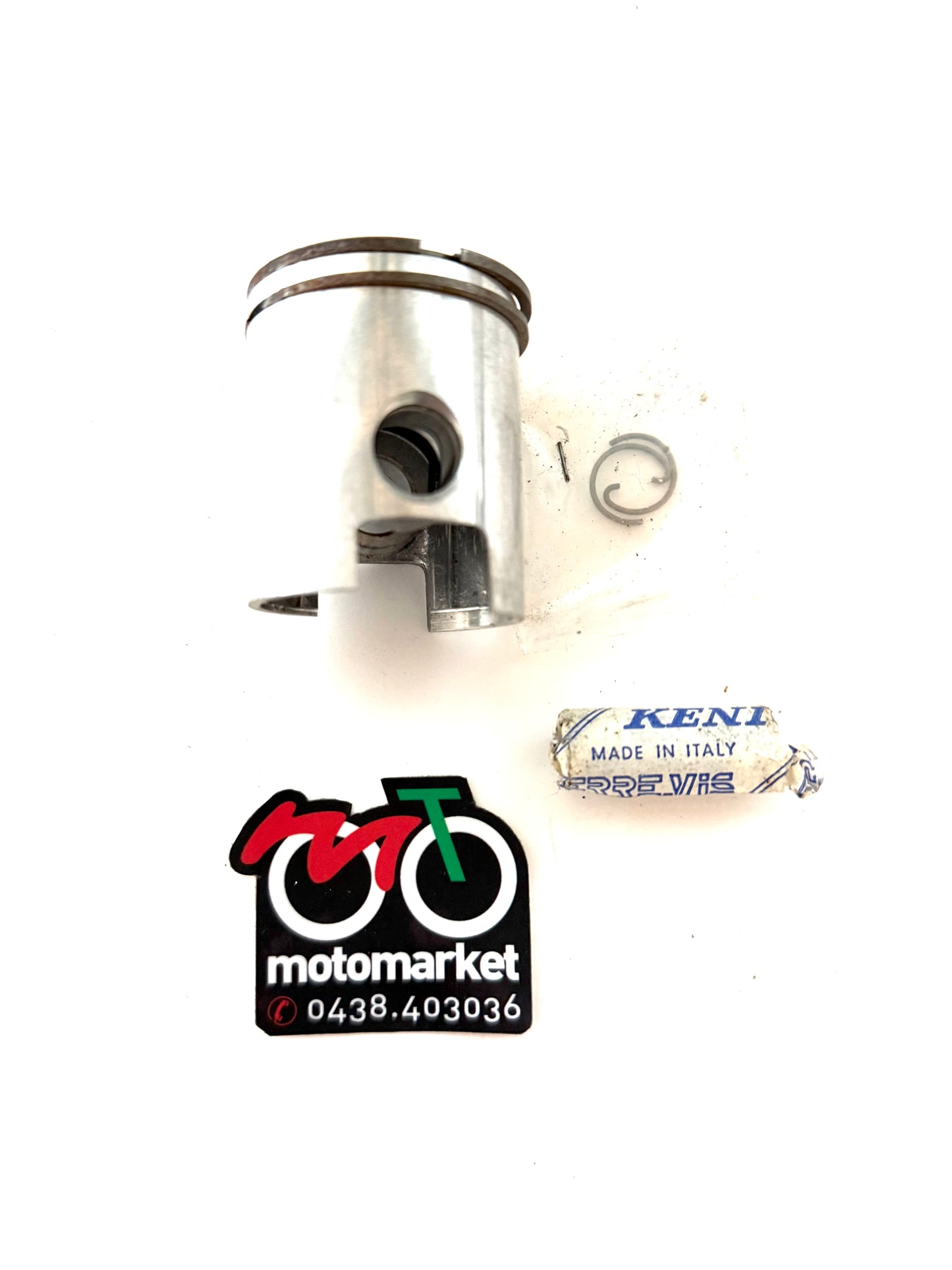 Pistone Asso Minarelli 50cc P4-P6 testa piatta diametro 40,4 art.2845