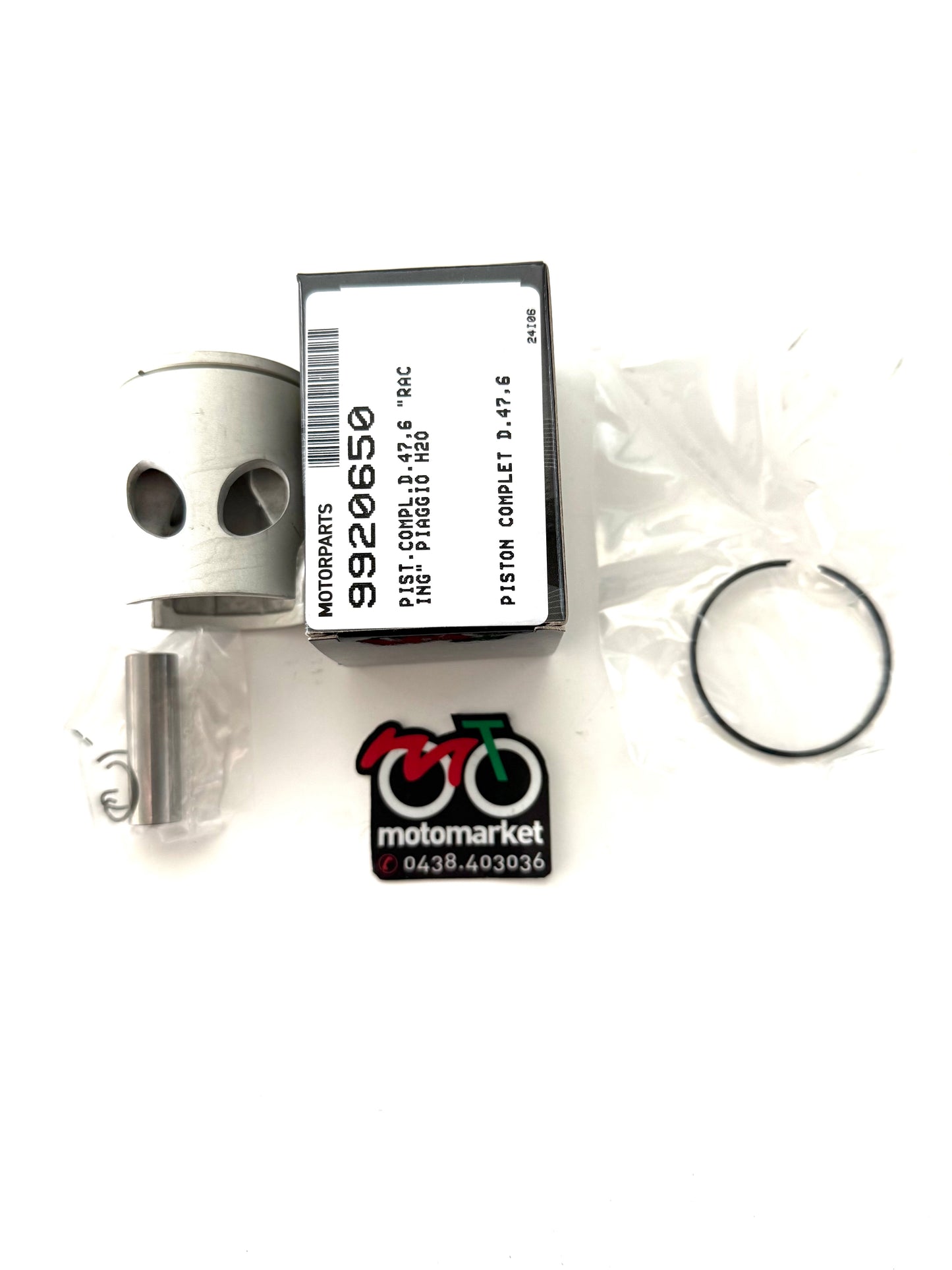 Pistone modifica Top Performance scooter Piaggio D.47,6 art.9920650