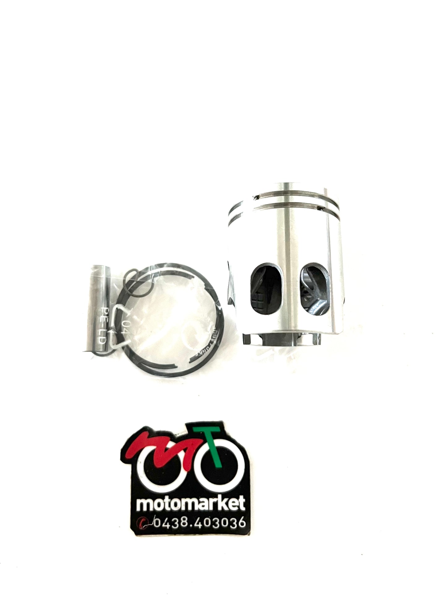 Pistone scooter Minarelli Aprilia Beta Malaguti Yamaha aria-LC spinotto 10 D.40,5 art.22032