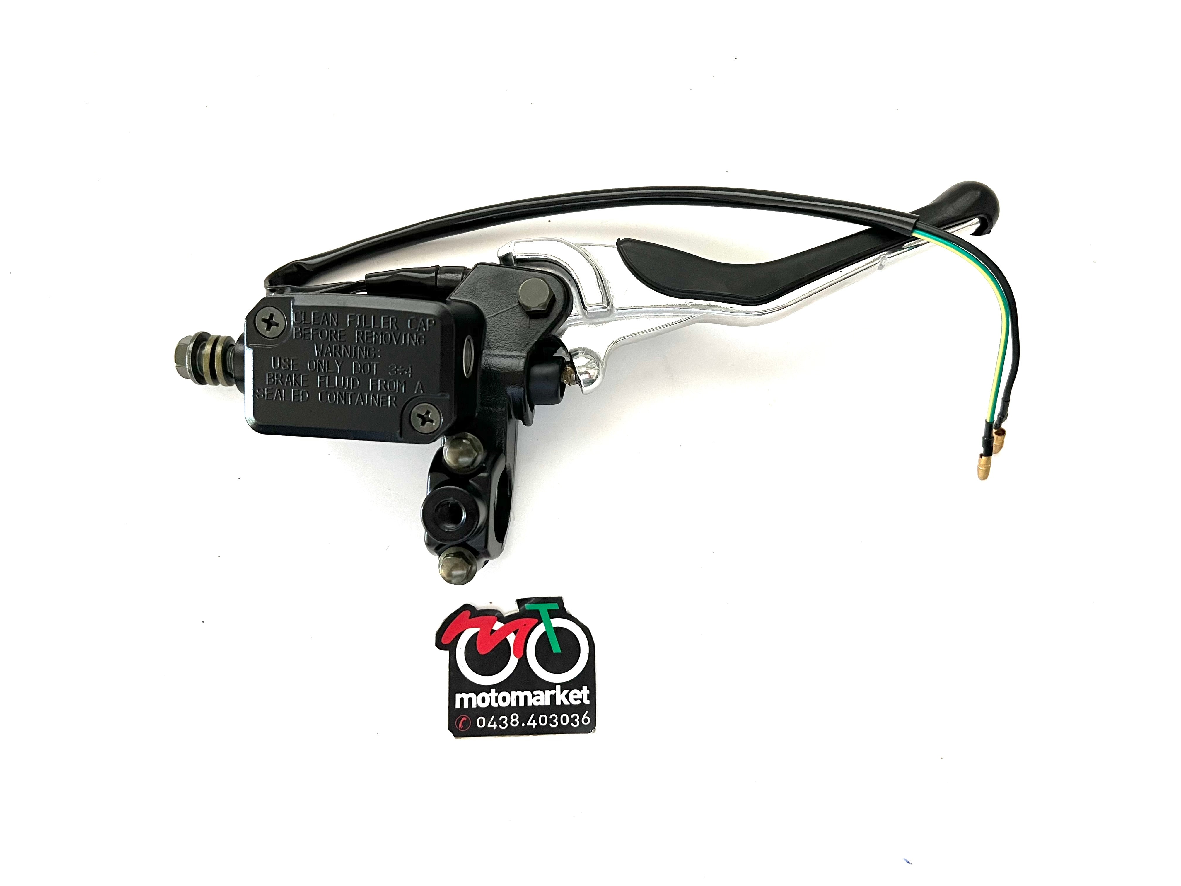 COPERCHIO POMPA FRENO YAMAHA BOOSTER MBK BW'S >04 CARBO