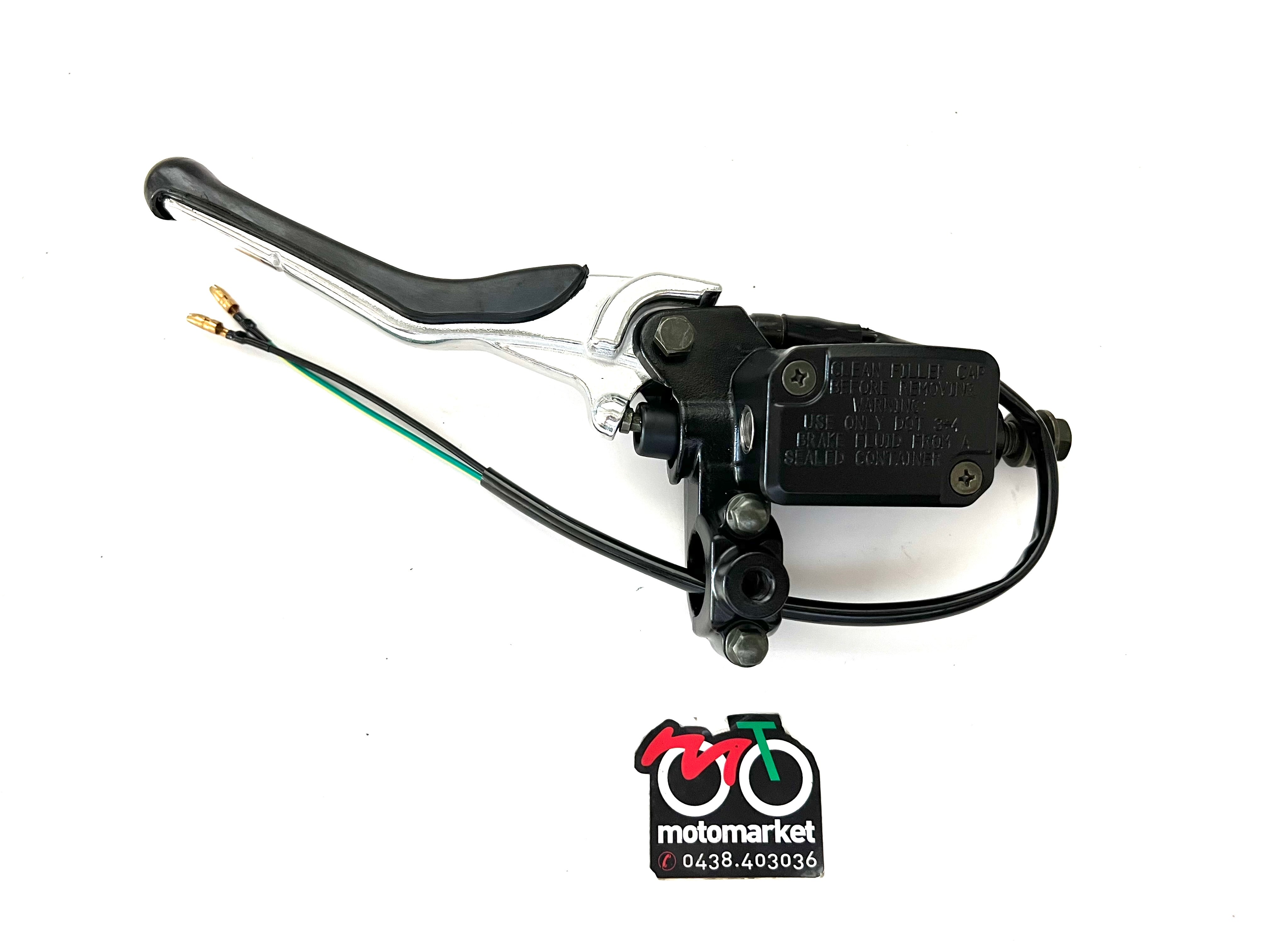 Leva Freno Sinistra P2R In Alluminio Per Scooter MBK 50 Booster Rocket (1999-2003)