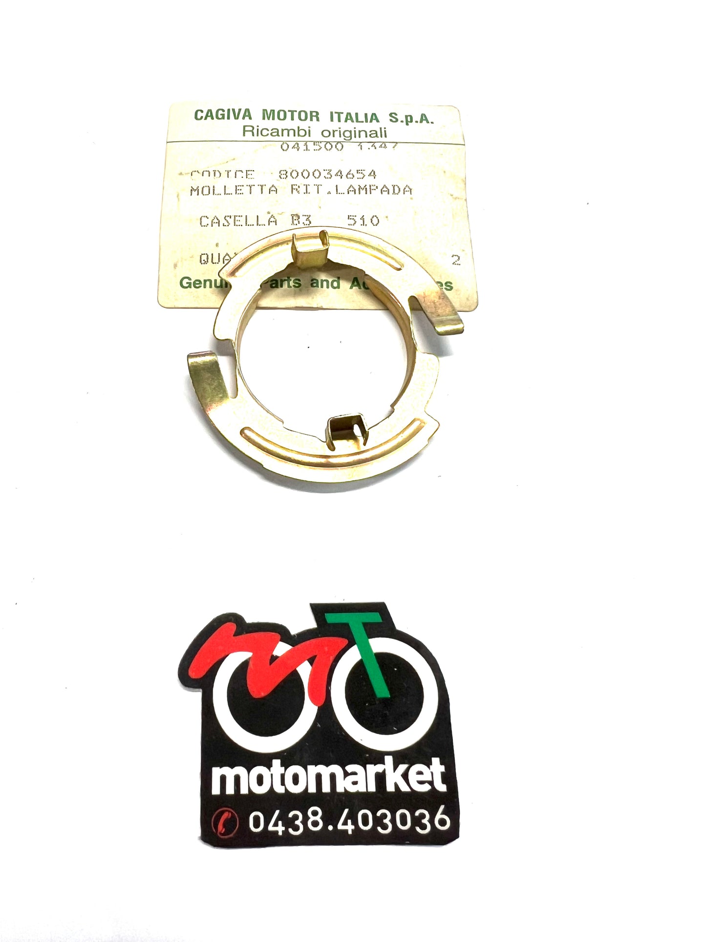 Portalampade faro moto Cagiva art.800034654