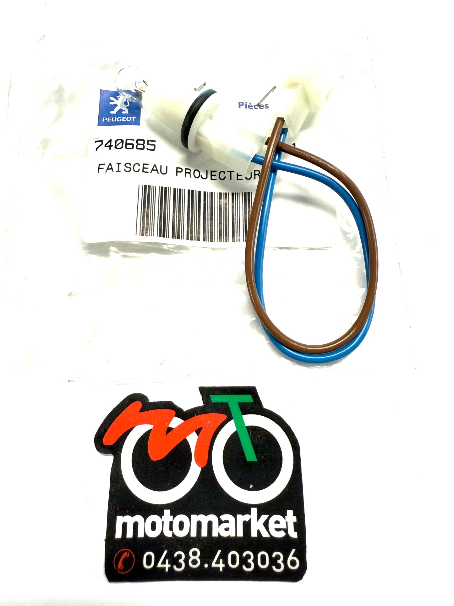Portalampade faro anteriore Peugeot Speedfight-Vivacity-Trekker 100cc art.740685