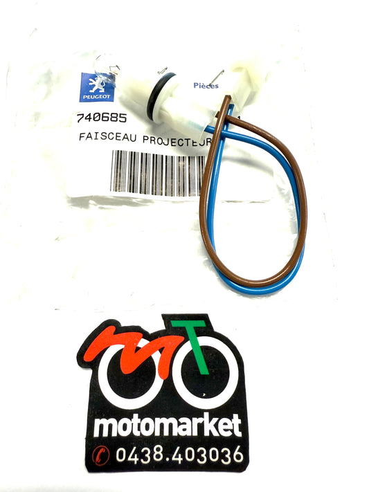 Portalampade faro anteriore Peugeot Speedfight-Vivacity-Trekker 100cc art.740685