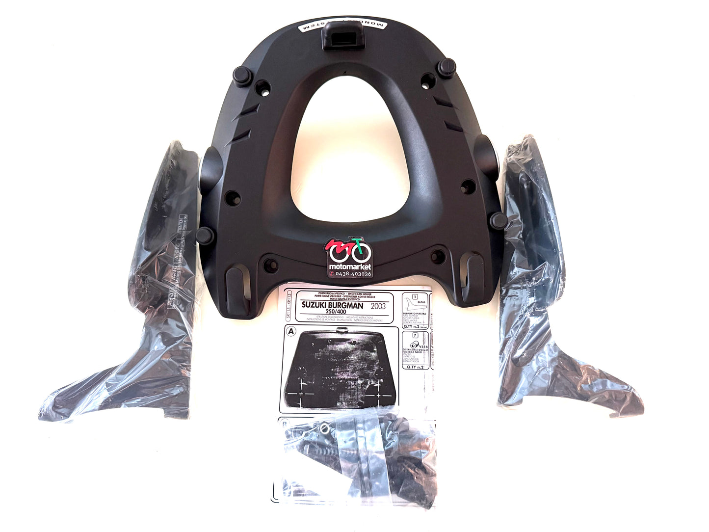 Portapacchi Givi Suzuki Burgman 250-400 2001/03 art.SR115