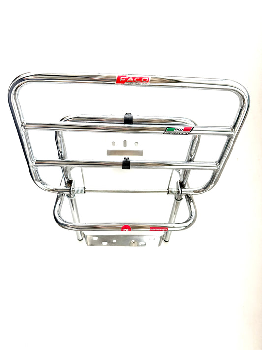 Portapacchi posteriore cromato Vespa PX125-150-200 art.0200C