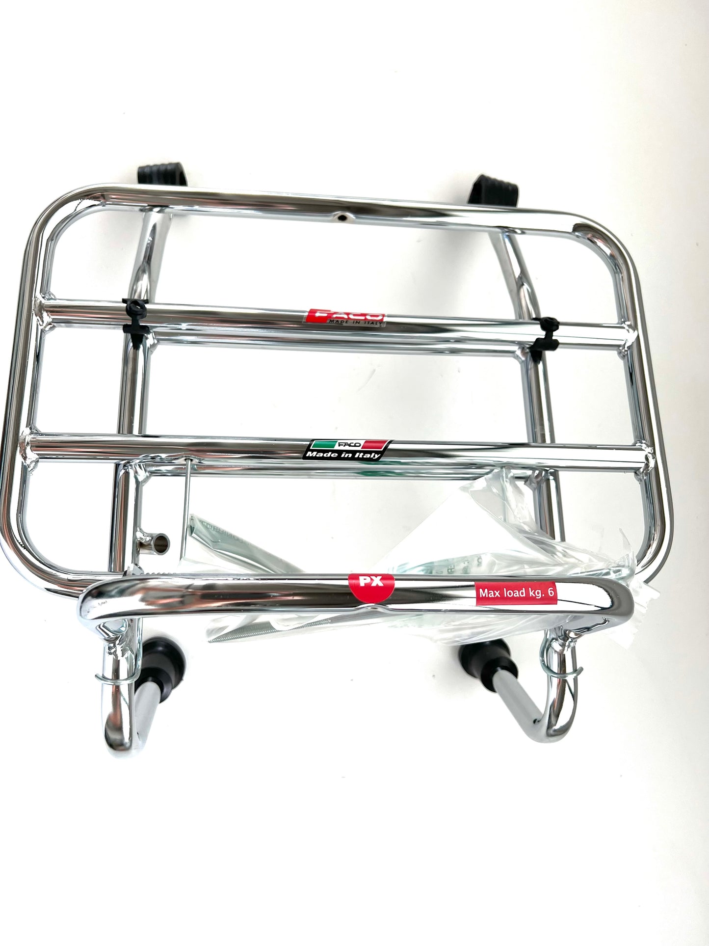 Portapacchi anteriore Vespa 50-125 Primavera ET3-PX125-150-200-GT-GL-Sprint-Rally art 0201/C