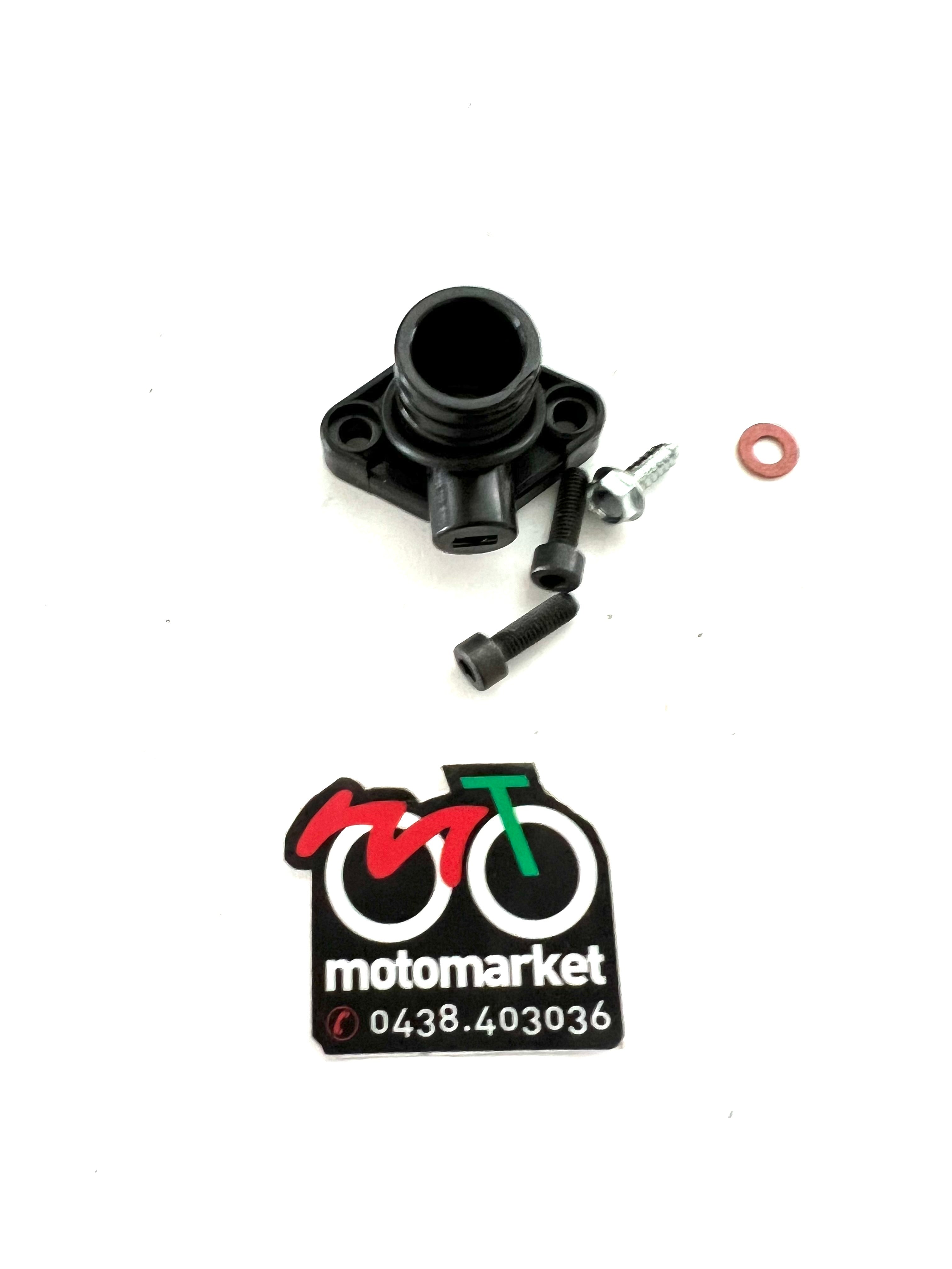 Simoni Racing SR/5N Raccordo Gomma Dritto Per Filtro Aria - Diametro 63 Mm, Universale, Nero