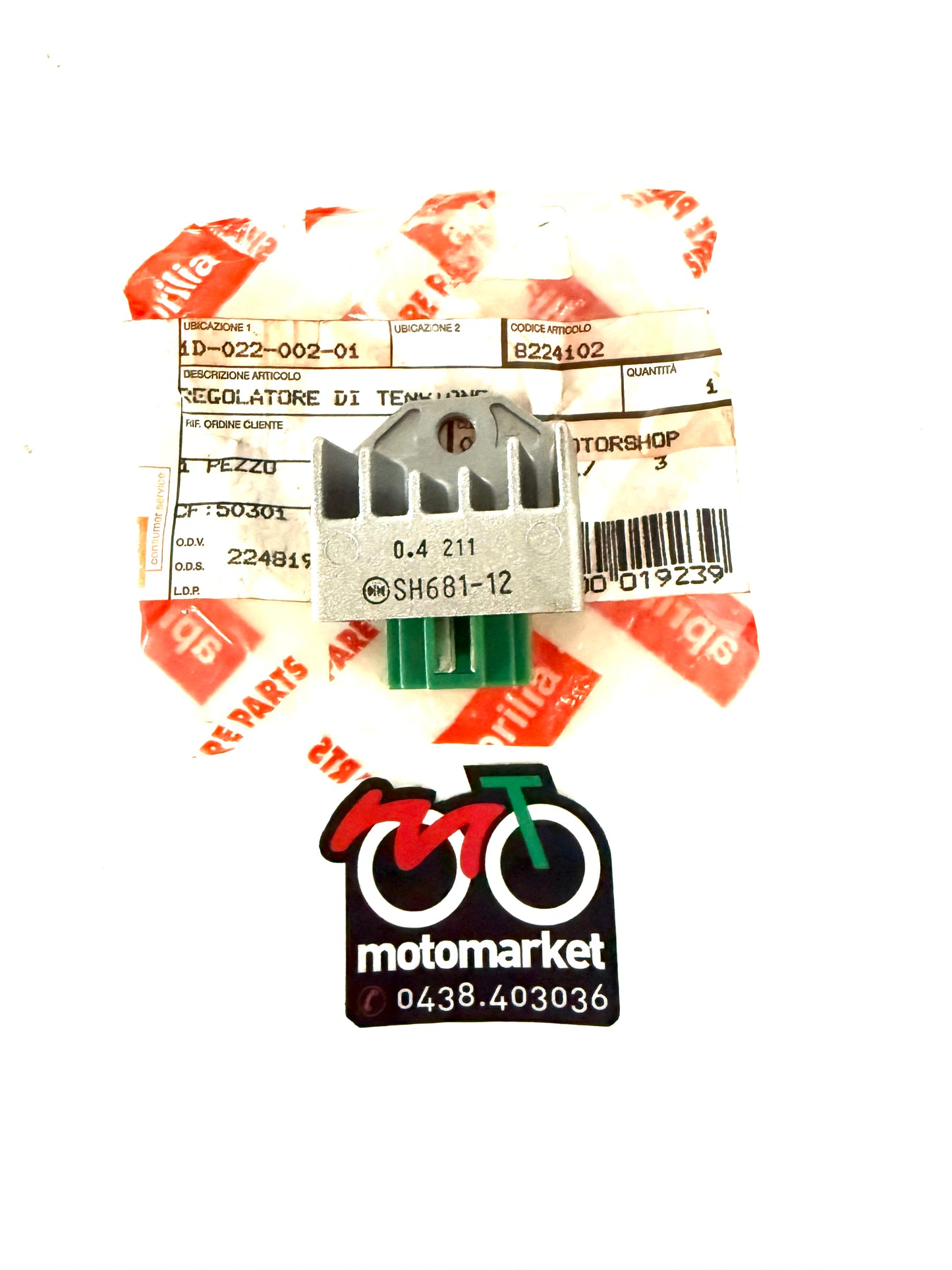 Regolatore Aprilia Habana 50 Custom e Retro’ originale art.AP8234102