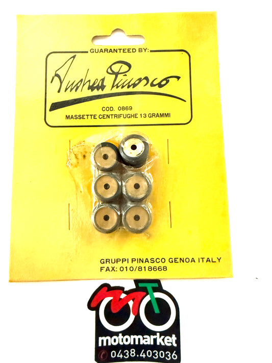 Rulli variatore Pinasco diametro 15X14 da 13 grammi art.0969