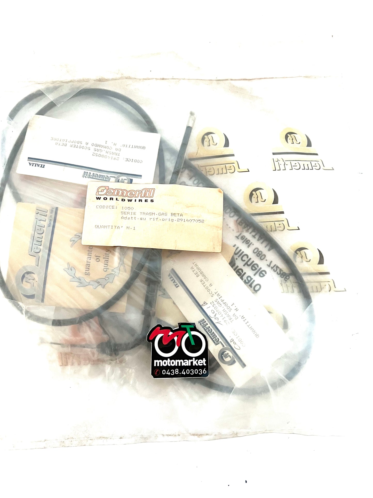 Corde gas Beta Tempo 50cc art.1050