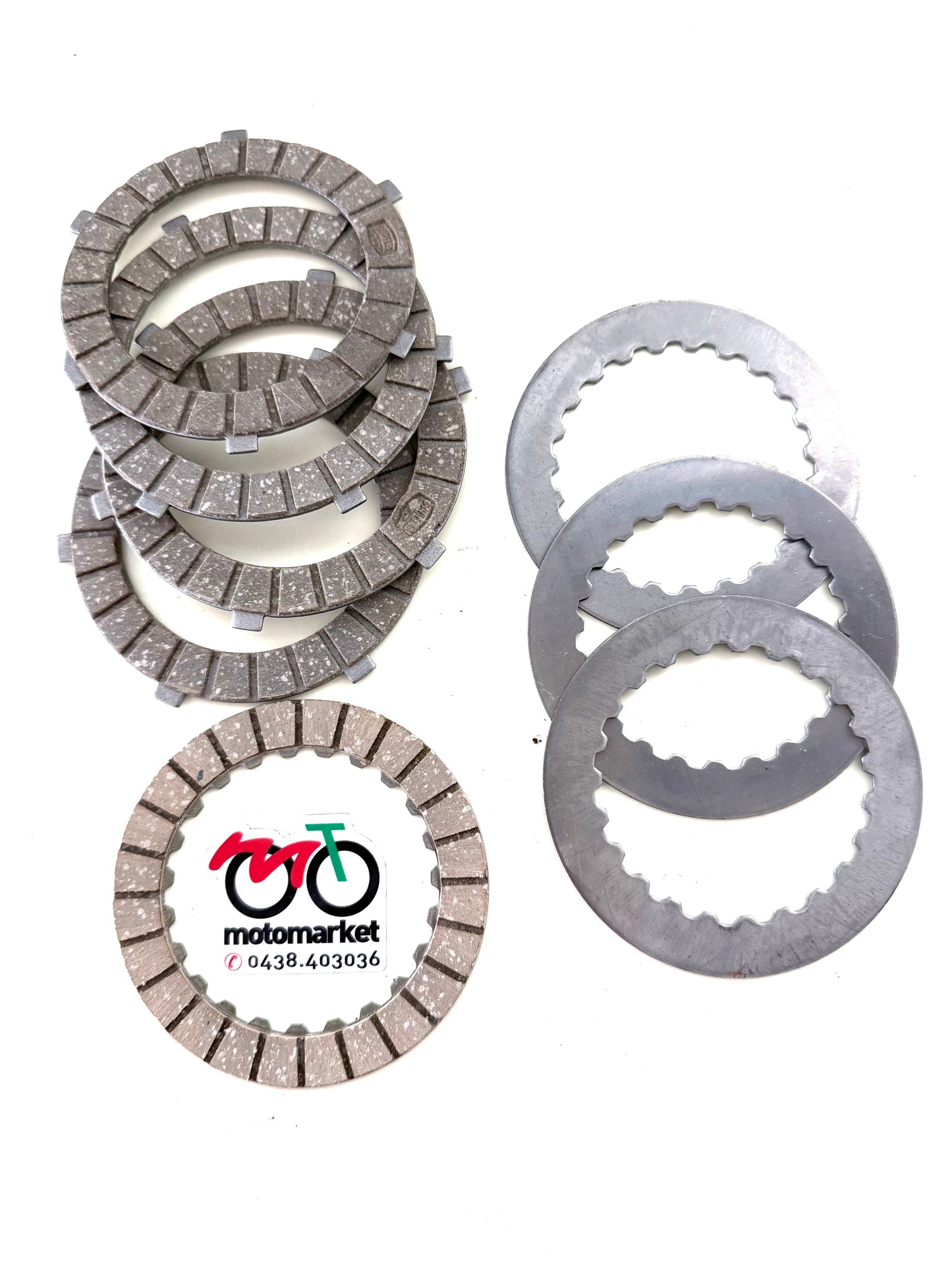 Dischi frizione completi Moto Morini 98 Sbarazzino-Corsaro 125-150 art.S1042