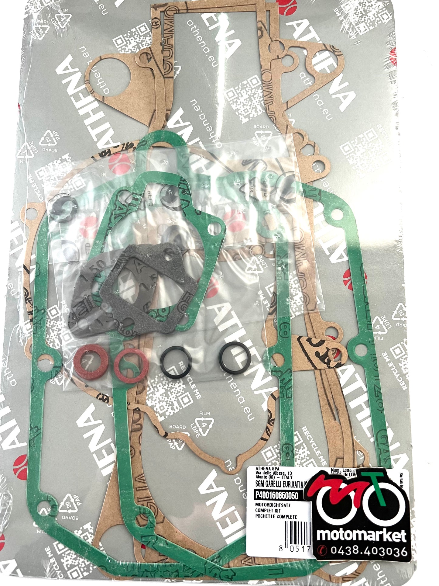 Guarnizioni Garelli Eureka-Katia-Noi 50cc art.P400160850050