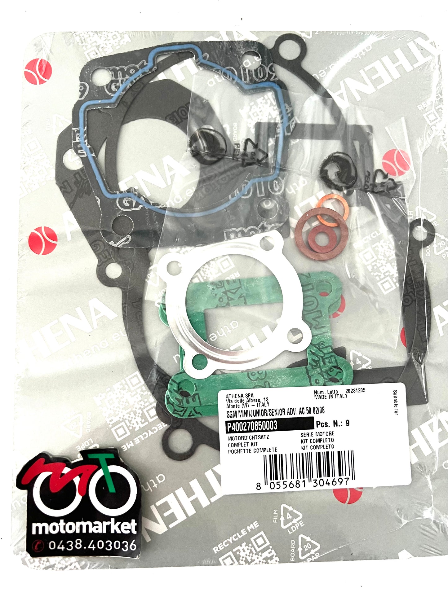 Guarnizioni motore KTM 50 minicross junior- senior