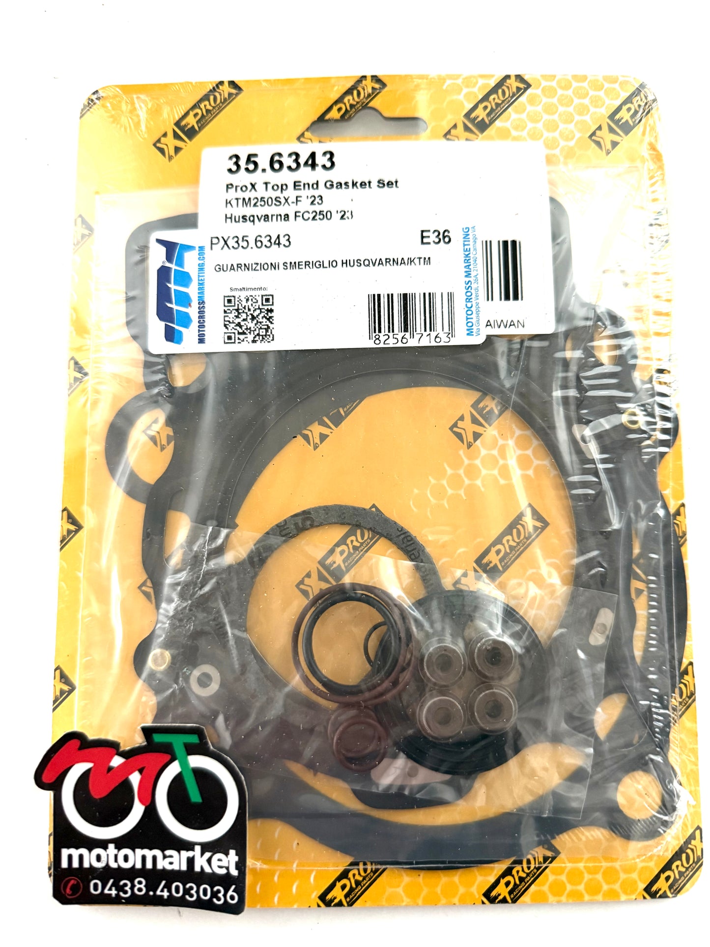 Guarnizioni smeriglio KTM SXF 250cc 2023/24 art.PX356343