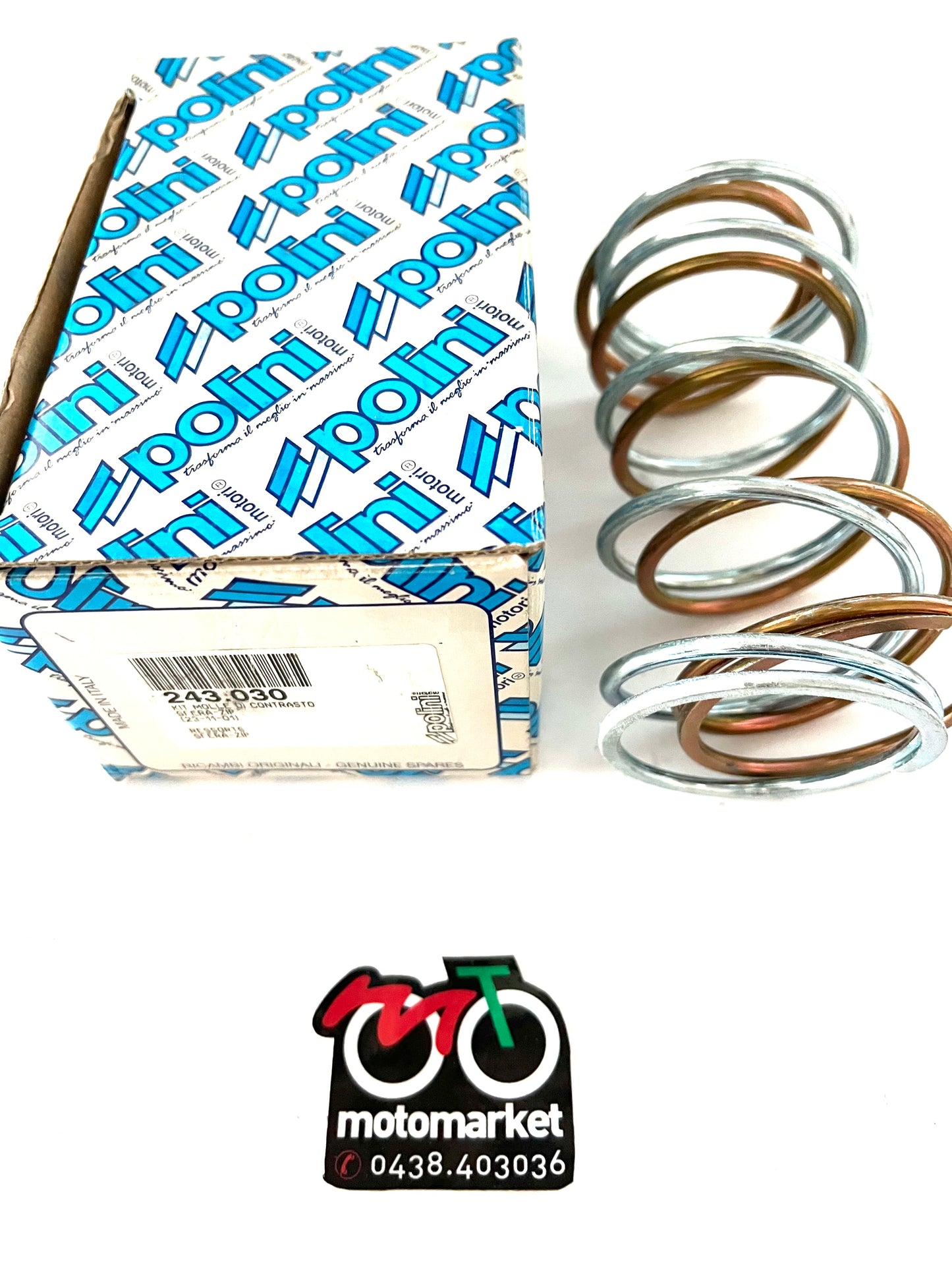 Molle contrasto Polini variatore Piaggio Zip-Sfera 50cc art.243030