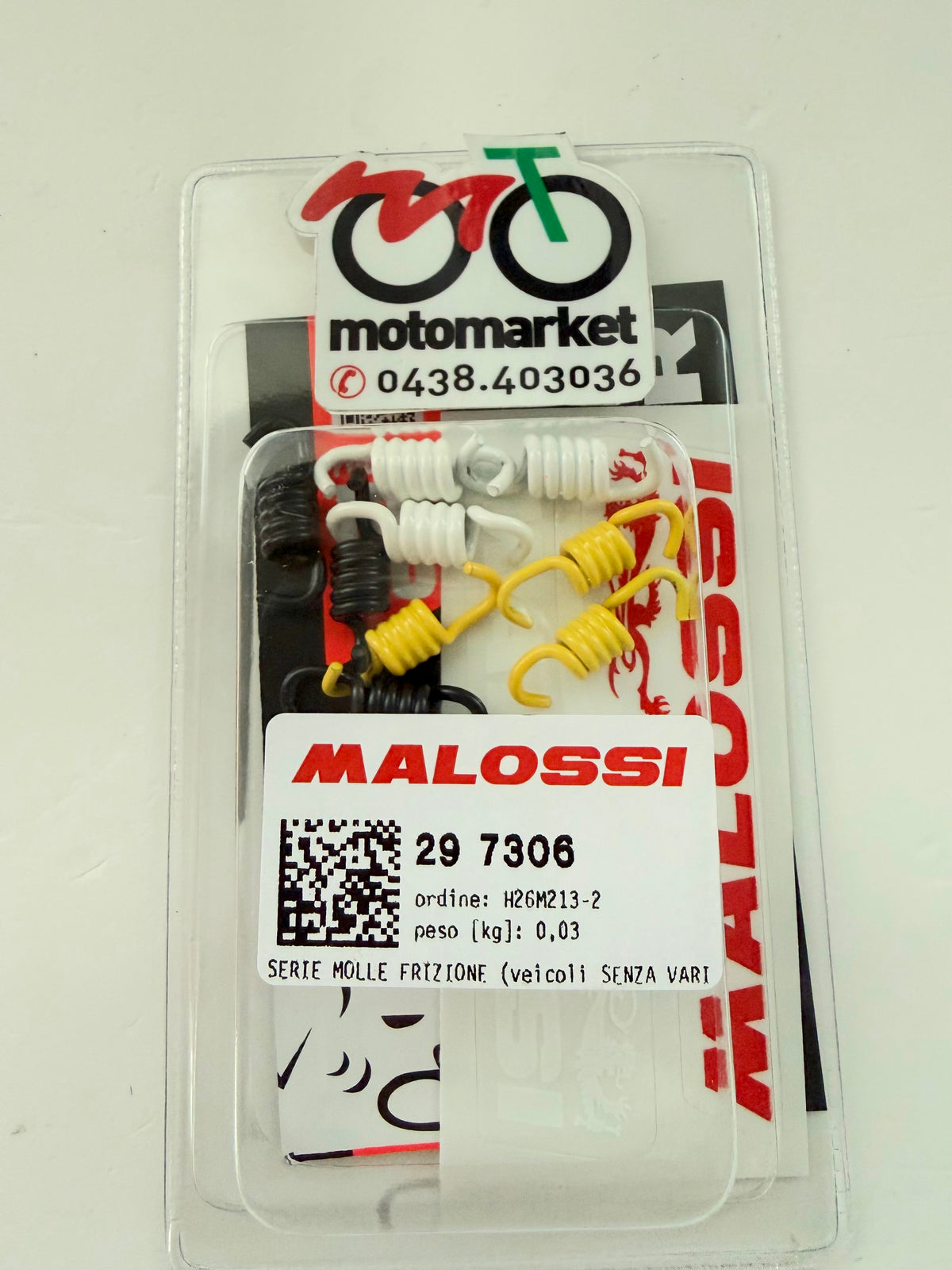 Molle frizione Malossi Piaggio Ciao-Bravo-Si-Grillo 50cc art.297036
