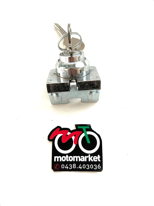 Serratura bloccasterzo Vespa 125-150 1951/56-GS150 piastrina corta 20mm art.5640-CO