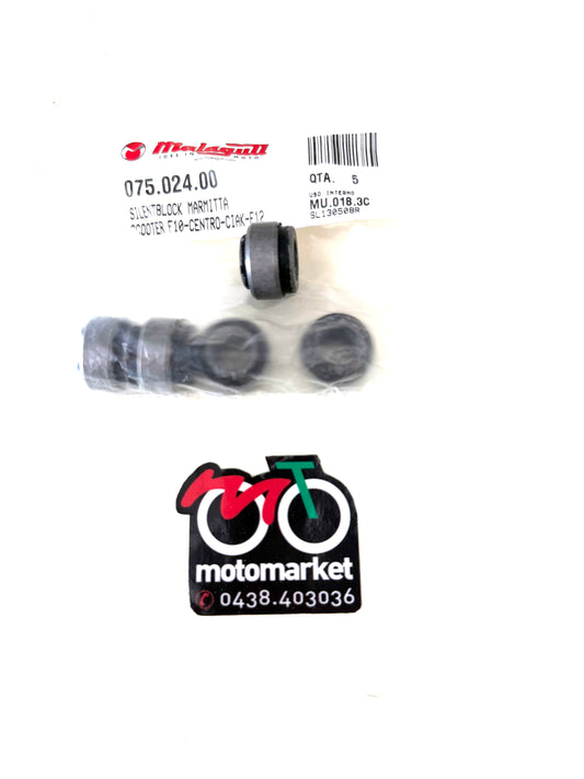 Silenblock marmitta Malaguti scooter 50 tutti i modelli art.07502400