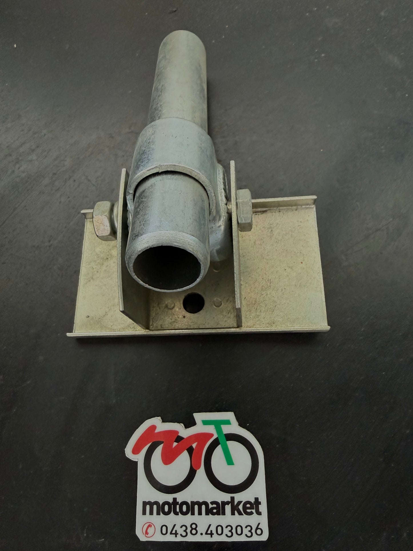 Supporto con tubo per sella lunga Piaggio Ciao 50cc con 1 foro