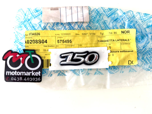 Targhetta Piaggio Liberty 150 art.575495