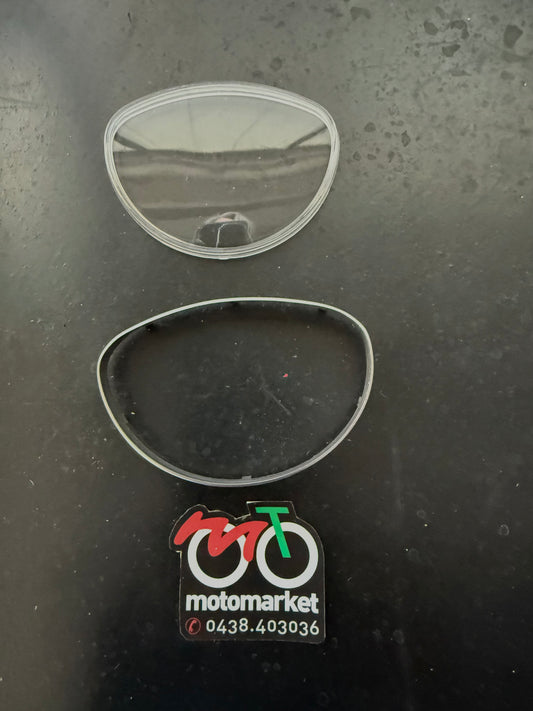 Vetro e cornice contachilometri Vespa 125 Primavera ET3-Rally 180-200 art.15220