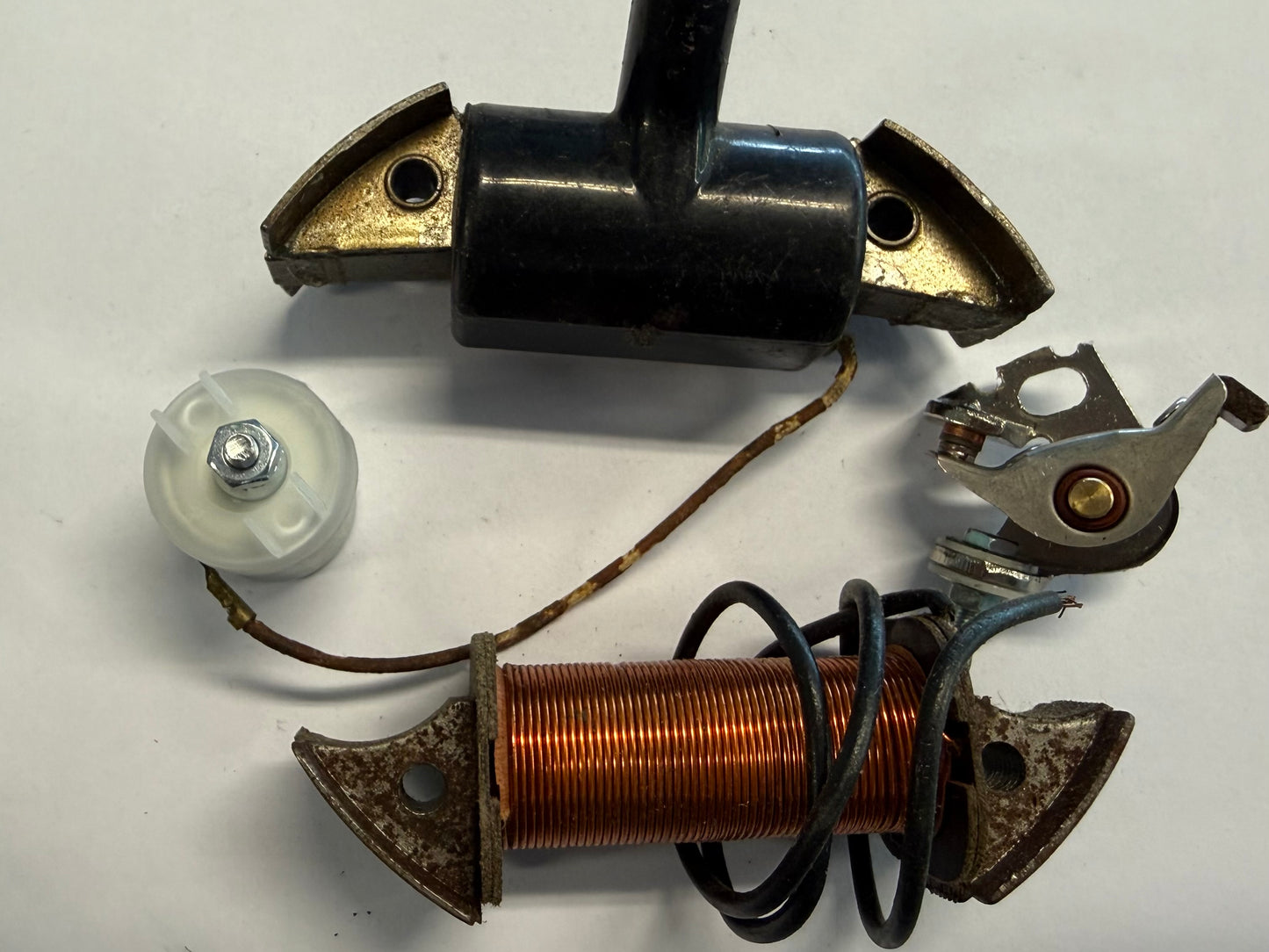 Complessivo parti elettriche ciclomotore Garelli 50cc