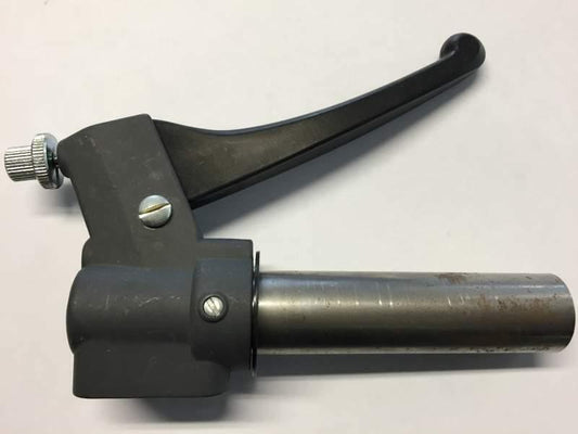 Comando gas Domino con leva in plastica e basetta rettangolare art.071003