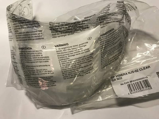 Visiera casco Nolan N32 trasparente