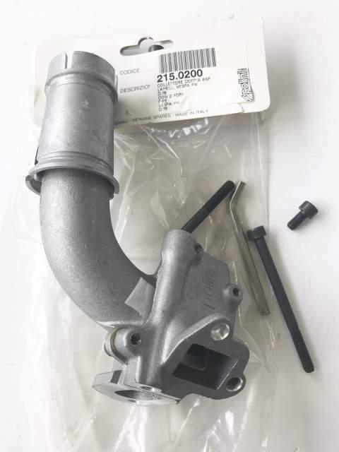 Collettore doppia aspirazione Vespa PK 50-125 D.19 a 2 fori