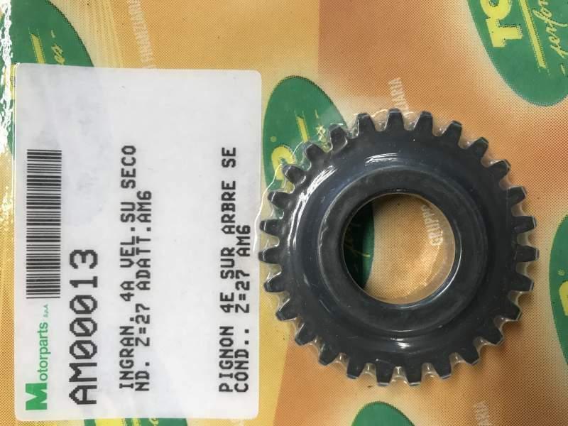 Ingranaggio 4^ velocità Z27 su secondario Minarelli AM6