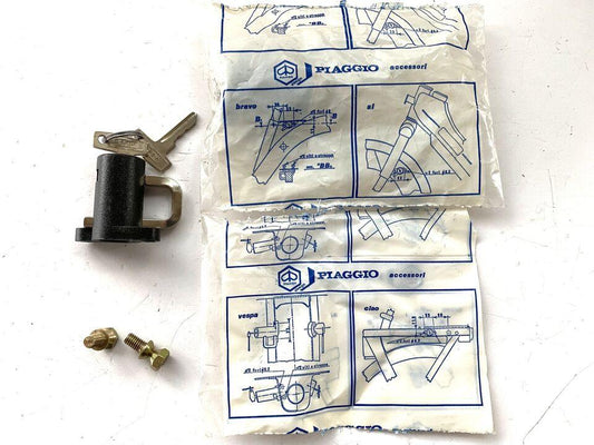 Lucchetto casco-borsa con chiave Piaggio Ciao-Bravo-Si