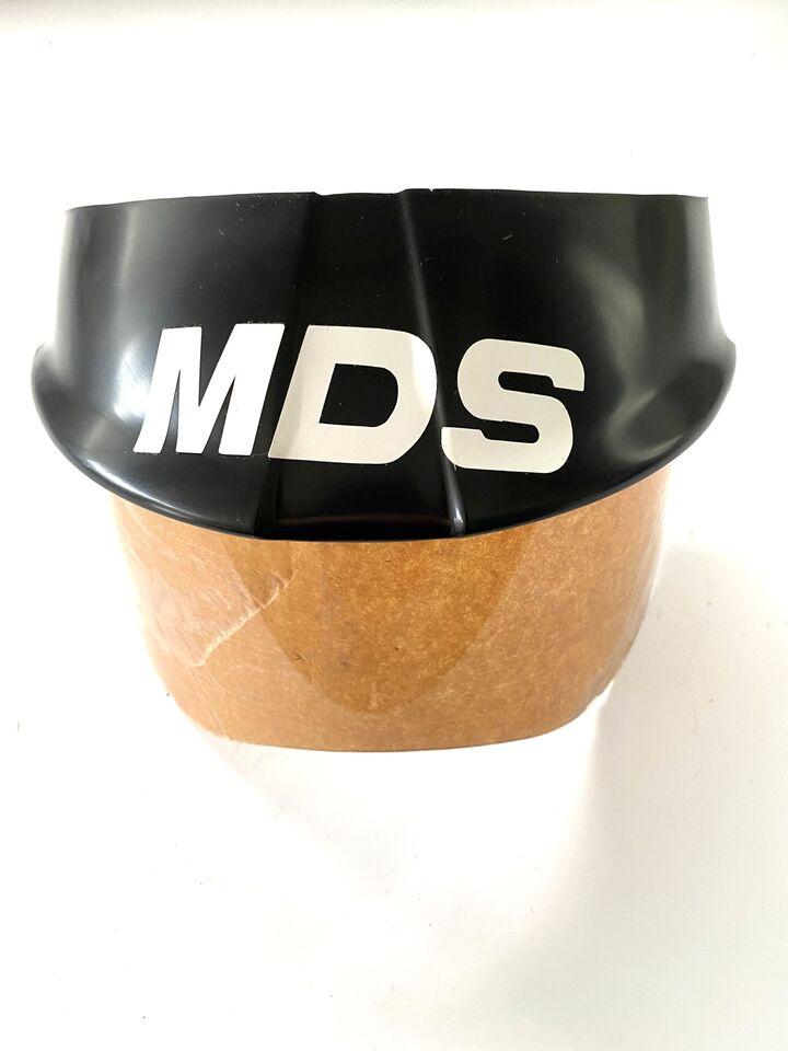 Visiera con frontino ribaltabile per caschi jet d'epoca