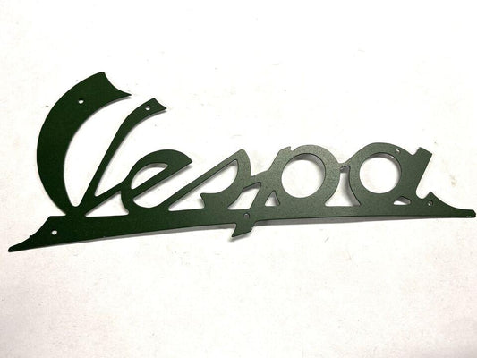 Targhetta Vespa colore verde
