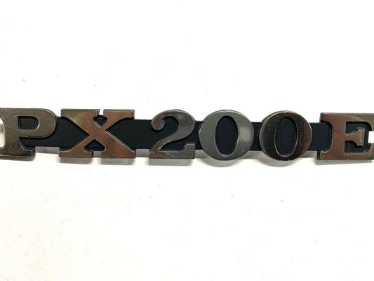 Targhetta Vespa PX200E