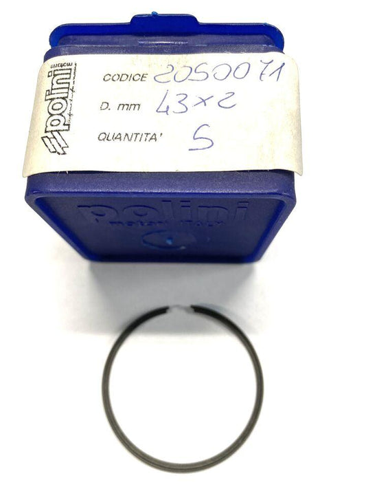 Segmento Polini D.43 ACL modifica Franco Morini M01-Giromat 50cc