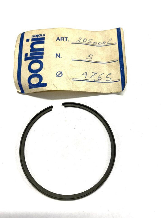 Segmento Polini D.47,65 ACL modifica Minarelli-Sachs-Franco Morini 75cc