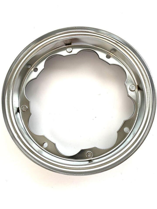 Cerchio ruota cromato Lambretta 125-150-175-200cc misura 350-10