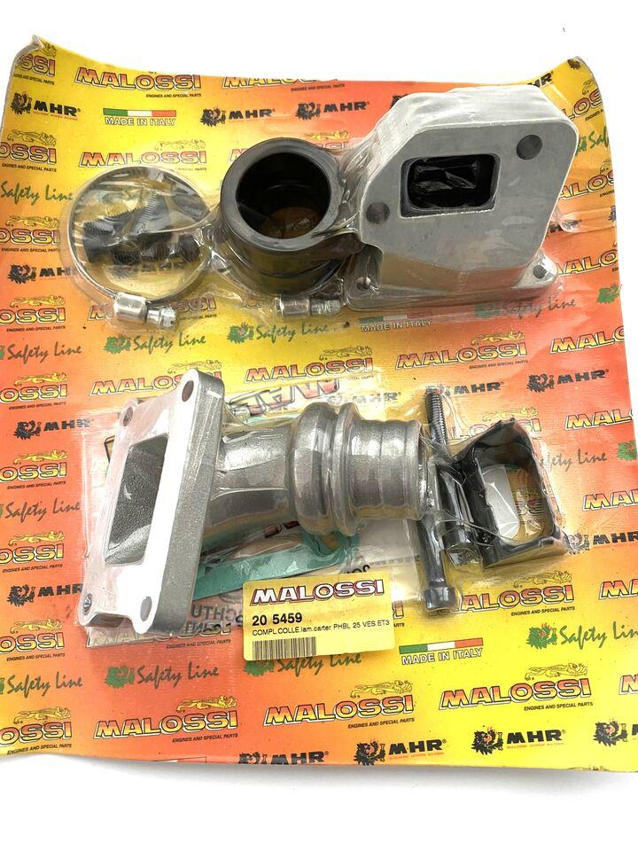 Kit collettore lamellare Malossi al carter Vespa 50-125 ET3