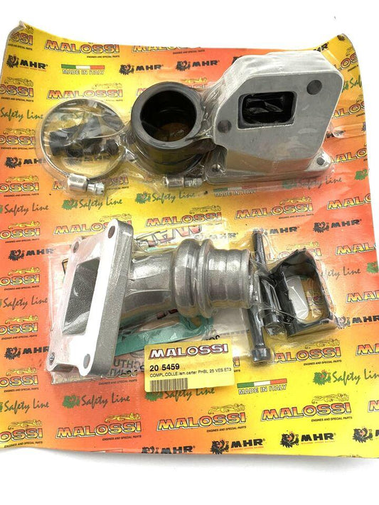 Kit collettore lamellare Malossi al carter Vespa 50-125 ET3