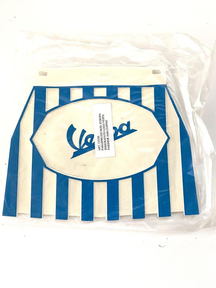 Paraspruzzi posteriore Vespa azzurro-bianco art 133 SS