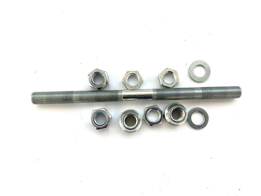 Perno ruota anteriore e posteriore D.12X200 ciclomotore d'epoca