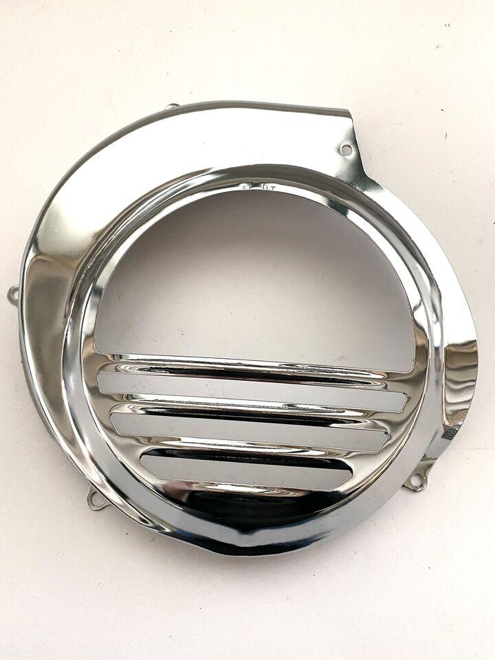 Copriventola cromato Vespa PX125-150-200 avviamento elettrico