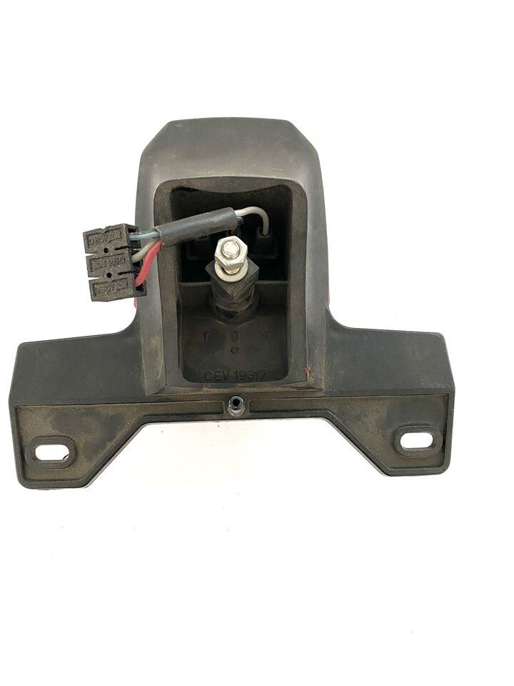 Fanalino posteriore CEV moto con portatarga e luce targa